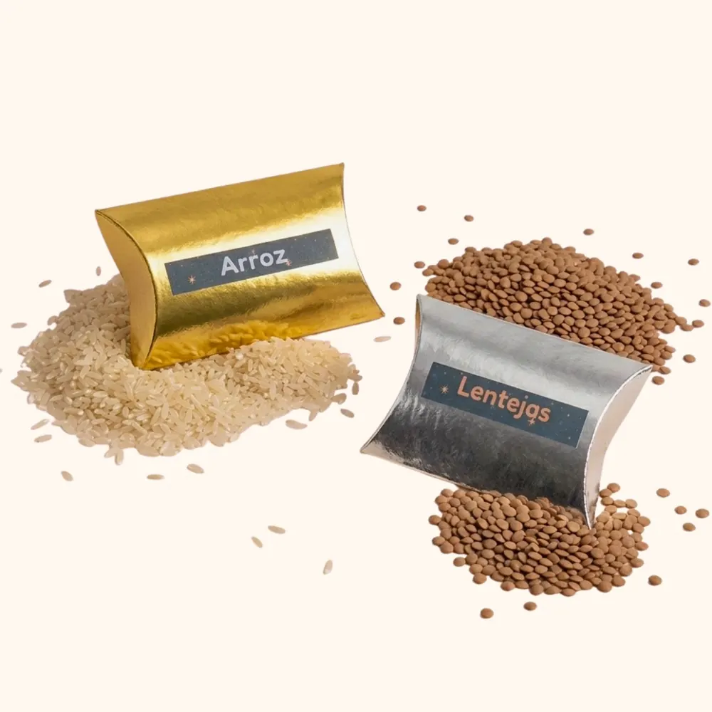 Arroz y lentejas para Año Nuevo